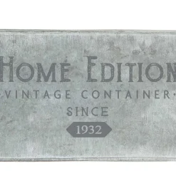 Vaseira HOME EDITION cinza em zinco