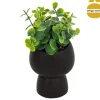 Vasinho com planta artificial livy