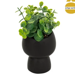 Vasinho com planta artificial livy