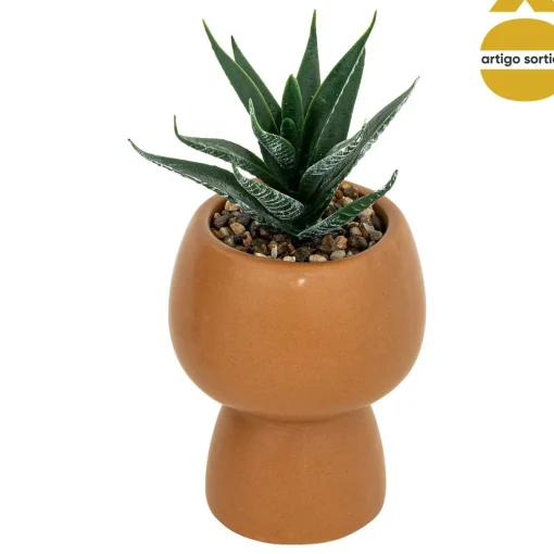 Vasinho com planta artificial livy