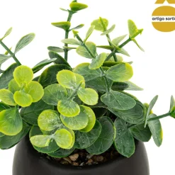 Vasinho com planta artificial livy