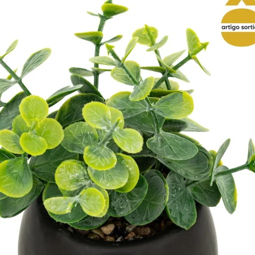 Vasinho com planta artificial livy