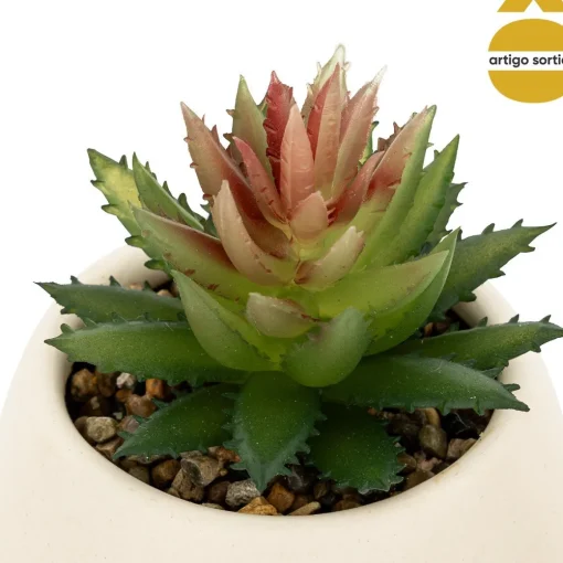 Vasinho com planta artificial livy