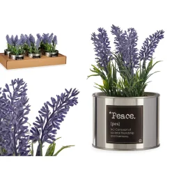 Vasinho de lavanda artificial