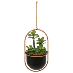 Vasinho suspenso com planta artificial TYLA