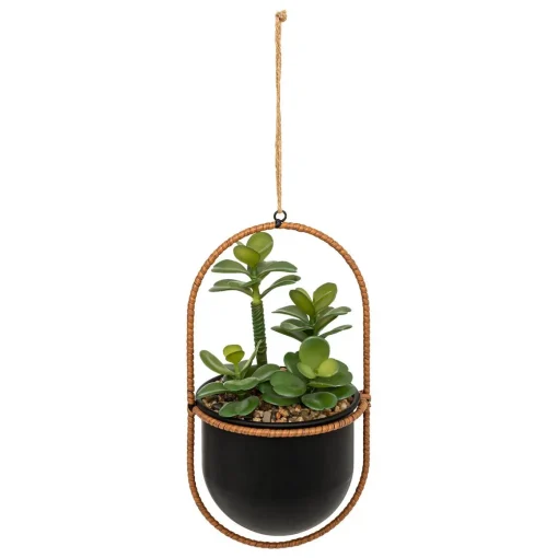 Vasinho suspenso com planta artificial TYLA