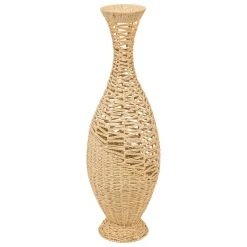 Vaso alto CLAY bege