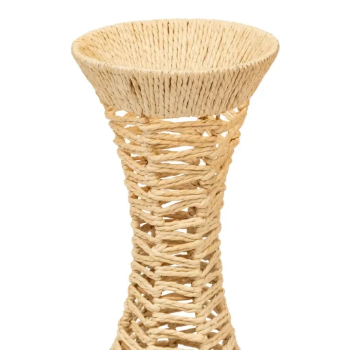 Vaso alto CLAY bege