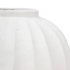 Vaso AMIA branco em cerâmica 44,5cm