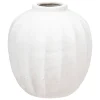 Vaso AMIA branco em cerâmica 28cm