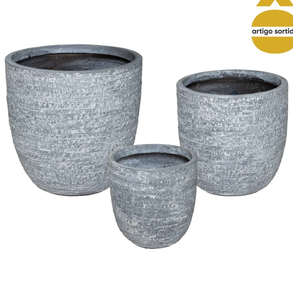 Vaso argila MAX 34cm