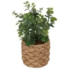 Vaso com eucalipto artificial JAYE 27cm
