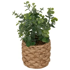 Vaso com eucalipto artificial JAYE 27cm