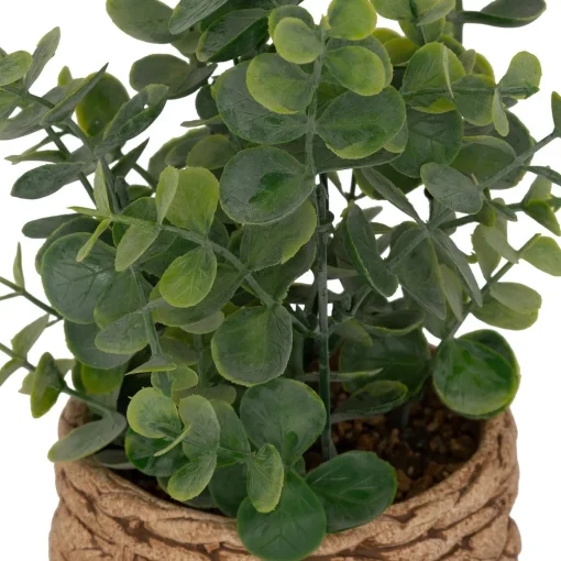 Vaso com eucalipto artificial JAYE 27cm