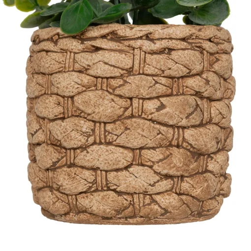 Vaso com eucalipto artificial JAYE 27cm