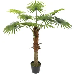 Vaso com palmeira verde 134cm