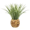 Vaso com planta artificial 48,5cm