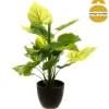 Vaso com planta artificial 45cm