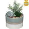 Vaso com planta artificial HOUSE 18cm