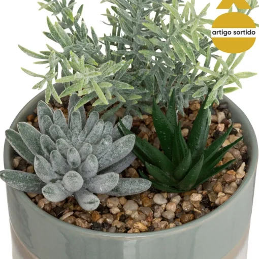 Vaso com planta artificial HOUSE 18cm