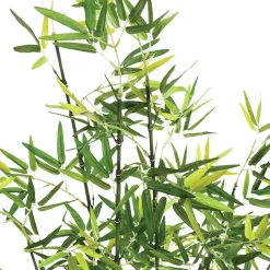 Vaso com planta bambu artificial 122cm