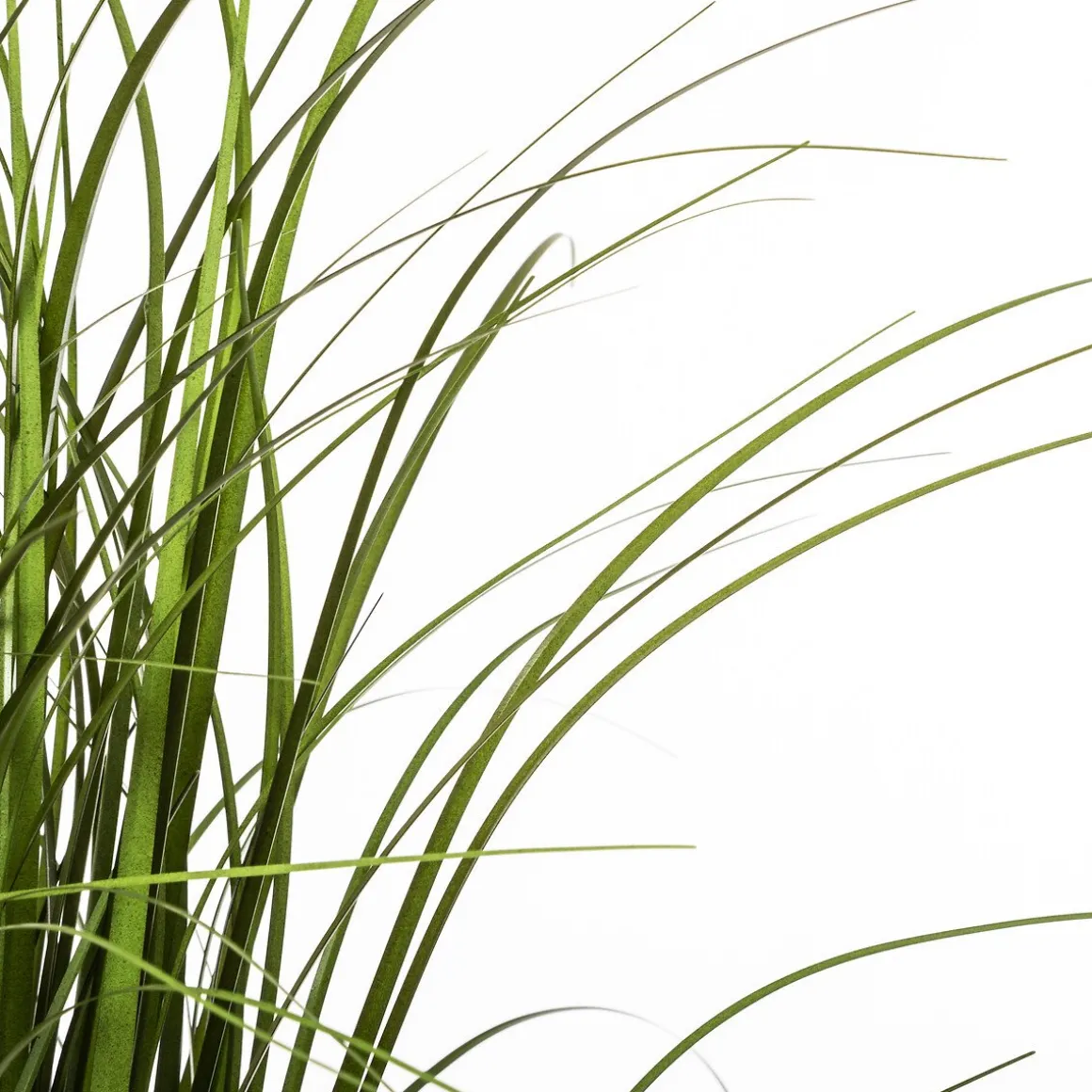 Vaso com verdes artificiais 58cm