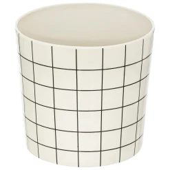 Vaso de cerâmica decorado kaya