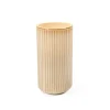 Vaso de cerâmica decoração RISCAS taupe 25cm