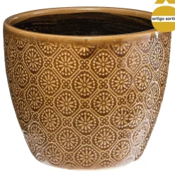 Vaso de cerâmica GLAZED