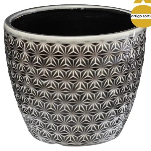 Vaso de cerâmica GLAZED