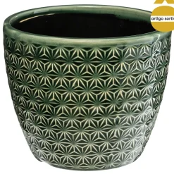 Vaso de cerâmica GLAZED