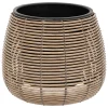 Vaso Efeito Rattan