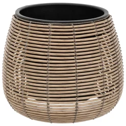 Vaso Efeito Rattan