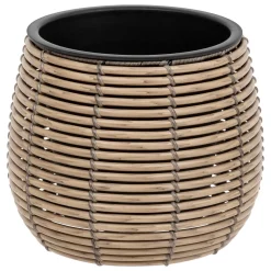 Vaso Efeito Rattan