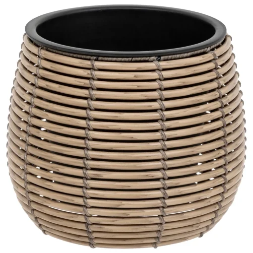 Vaso Efeito Rattan