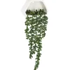 Vaso em cerâmica com planta artifical