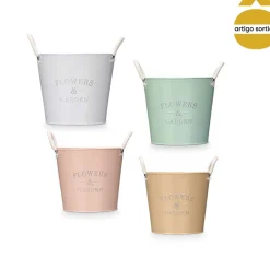 Vaso em metal 23cm