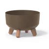 Vaso GRACIA low coffee eco wood 28,5cm