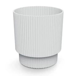Vaso MILLY round branco 20cm