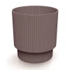 Vaso MILLY round marsala 20cm