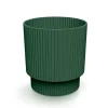 Vaso MILLY round verde 15cm