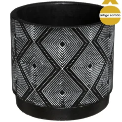 Vaso OASIS 3d de cimento 13cm