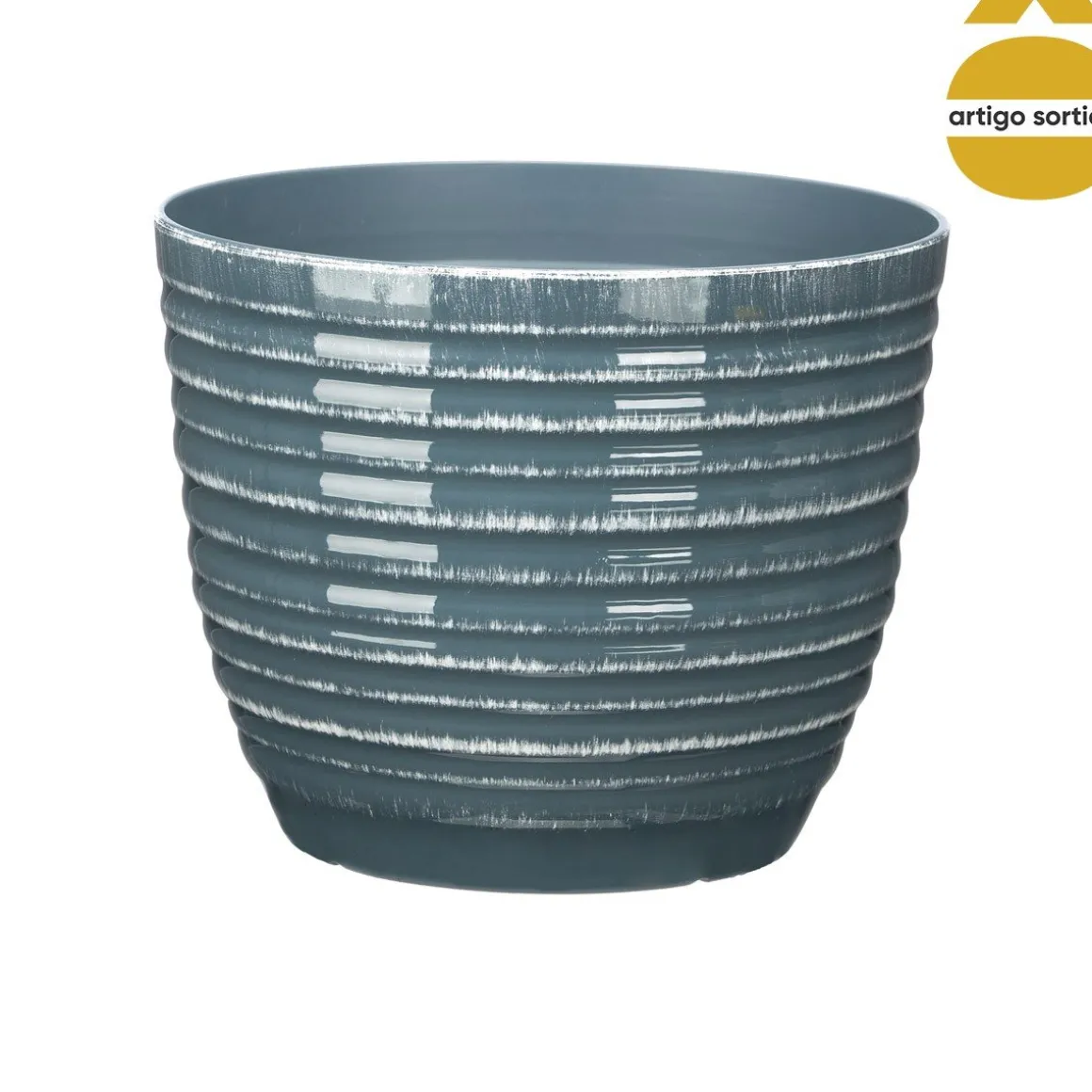 Vaso plástico 3 cores sortidas