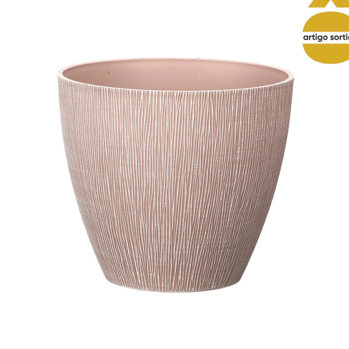 Vaso plástico 3 cores sortidas