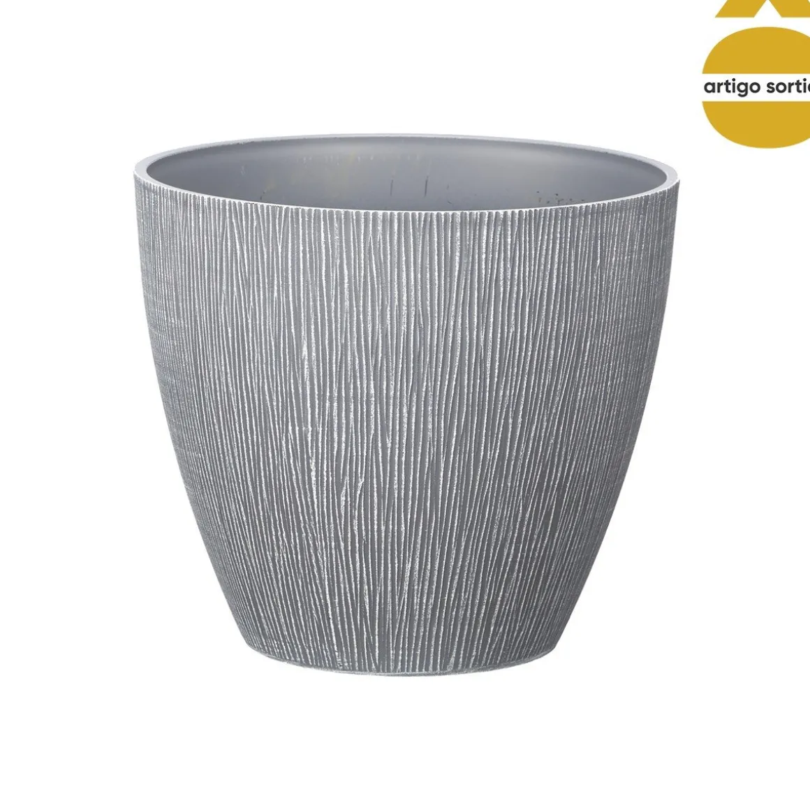 Vaso plástico 3 cores sortidas