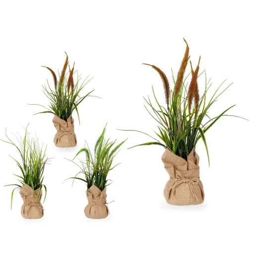 Vaso saco com planta artificial 46cm