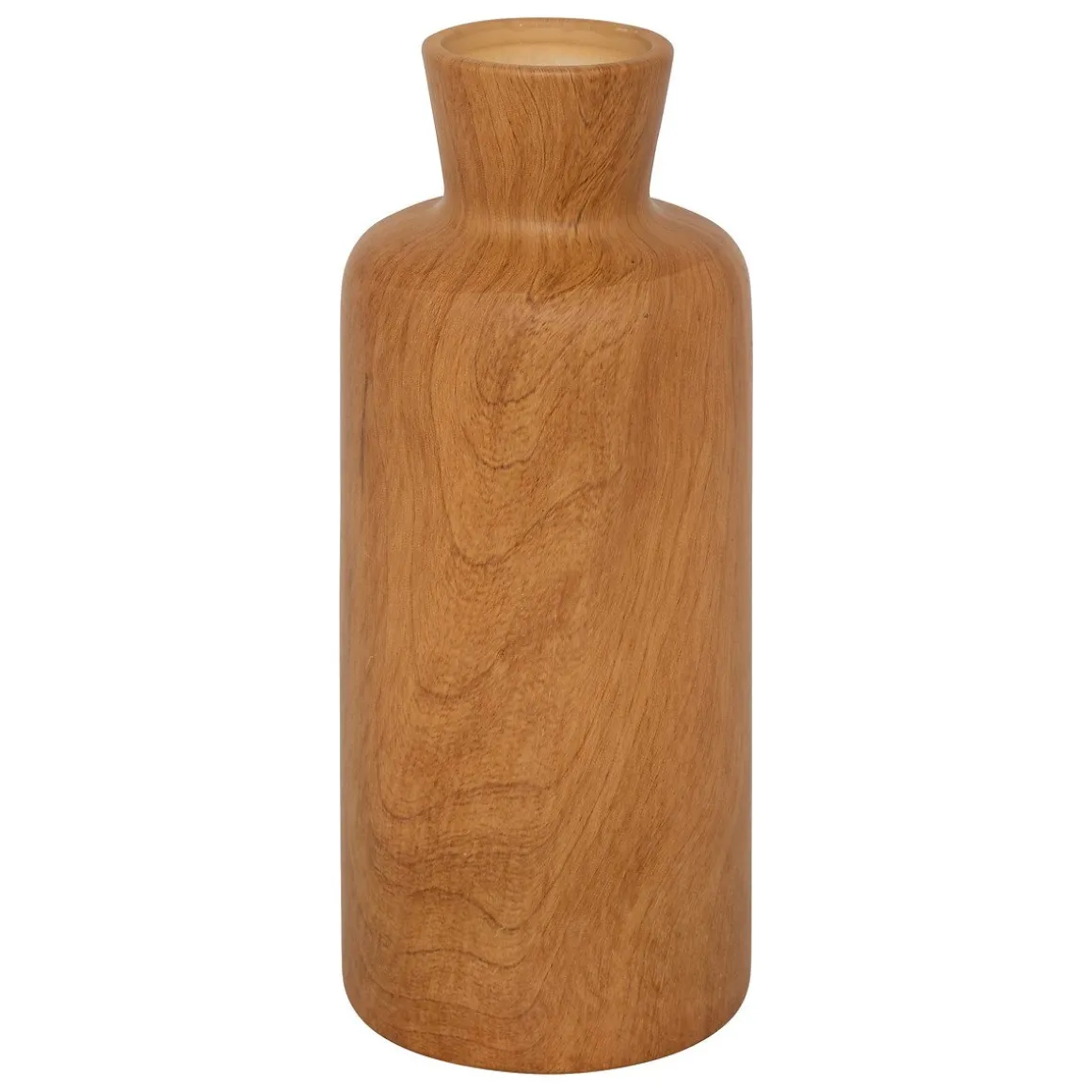 Vaso SOA em cerâmica efeito madeira 30cm