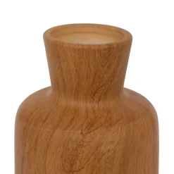 Vaso SOA em cerâmica efeito madeira 30cm
