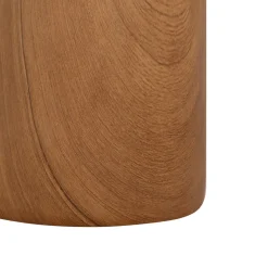 Vaso SOA em cerâmica efeito madeira 20cm