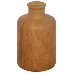 Vaso SOA em cerâmica efeito madeira 17,5cm